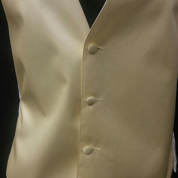 MEN'S LARR BRIO 3 PIECE FORMAL TUXEDO VEST SET. XS - Picture 3 of 4
